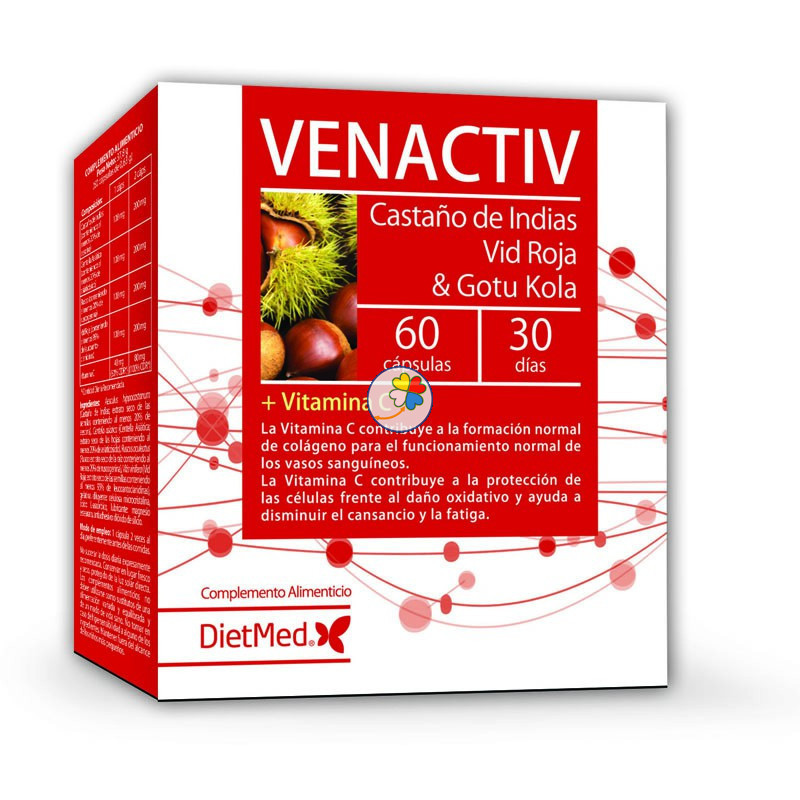 VENACTIV 60 CAPSULAS DIETMED