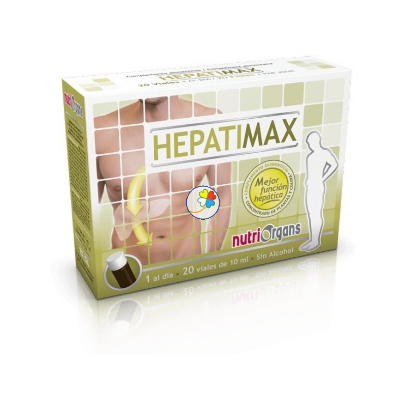 HEPATIMAX 20 VIALES NUTRIORGANS