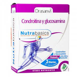 CONDROITINA + GLUCOSAMINA 48 CAPSULAS DRASANVI