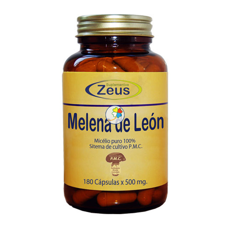 MELENA DE LEON 500Mg. 180 CAPSULAS ZEUS