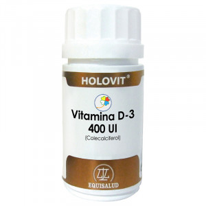 HOLOVIT VITAMINA D3 400UI (COLECALCIFEROL) 50 CAPSULAS EQUISALUD