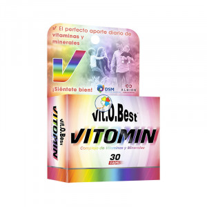 VITOMIN 30 CAPSULAS (VITAMIN & MINERAL COMPLEX) VIT.O.BEST