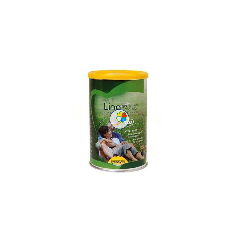 Lino germinado - molido - Granovita - 500 gramos
