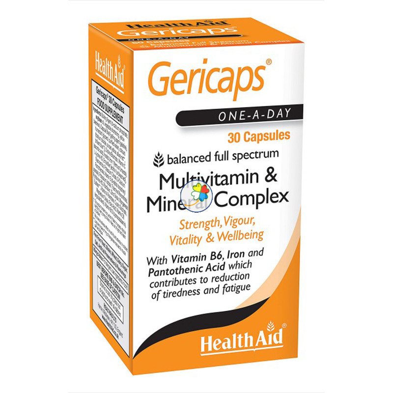 GERICAPS 30 CAPSULAS HEALTH AID