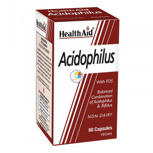 ACIDOPHILUS CON FOS 60 COMPRIMIDOS HEALTH AID