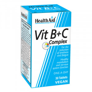 COMPLEJO B+C 30 COMPRIMIDOS HEALTH AID
