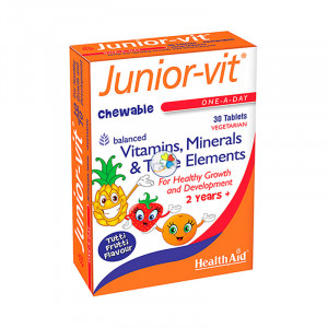 JUNIOR-VIT 30 COMPRIMIDOS HEALTH AID