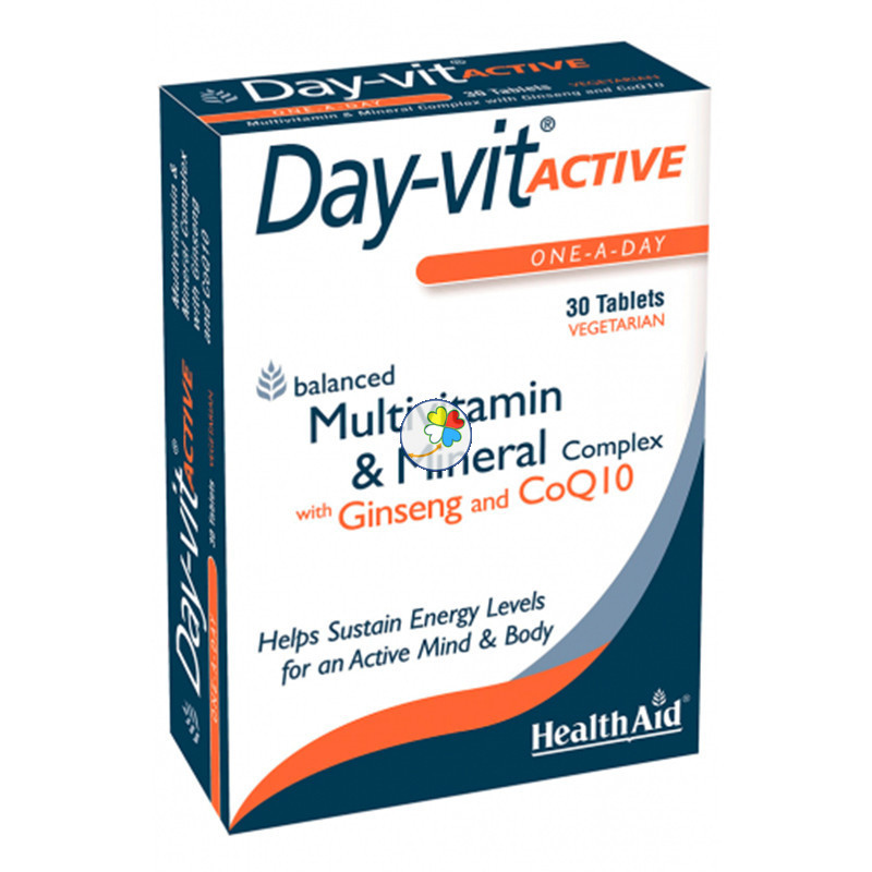 DAY-VIT ACTIVE 30 COMPRIMIDOS HEALTH AID