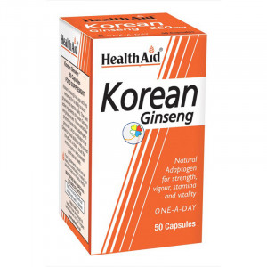 GINSENG KOREANO 500Mg. 50 CAPSULAS HEALTH AID