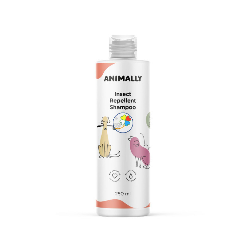 Insect Repellent Shampoo 250 ml ANIMALLY