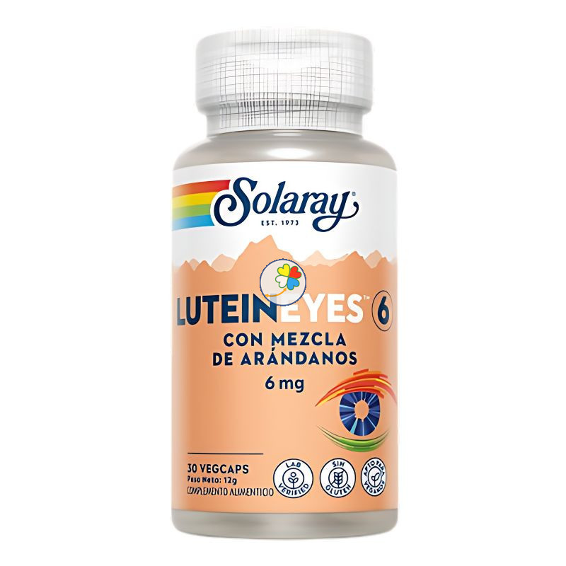 LUTEIN EYES 6 Mg. 30 CAPSULAS VEGETALES