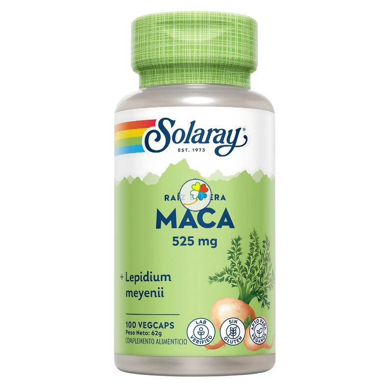 MACA 525Mg. 100 CAPSULAS