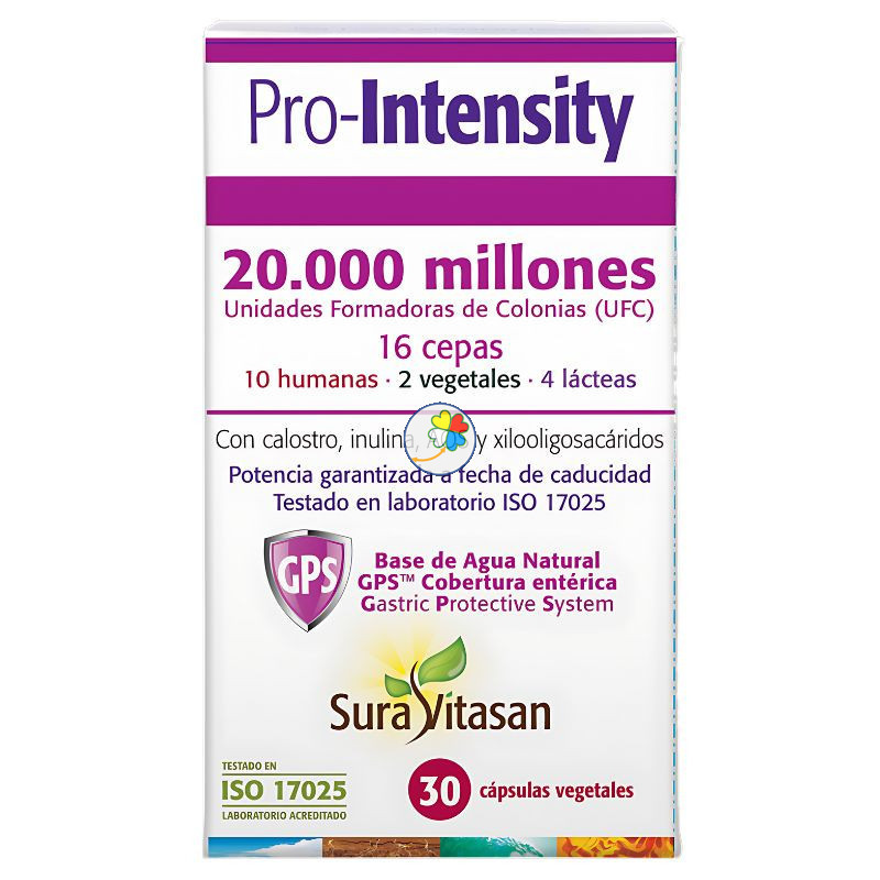 PRO-INTENSITY 30 CAPSULAS SURA VITASAN