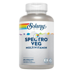 SPECTRO VEGETARIAN FORMULA MULTI-VITA-MIN 180 CAP.VEGETALES SOLARAY