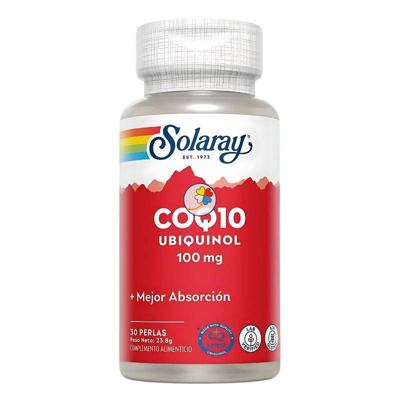 UBIQUINOL COQ-10 100Mg. 30 PERLAS