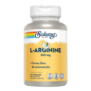 L-ARGININE 500Mg. 10 CAPSULAS SOLARAY