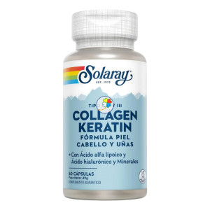 COLLAGEN KERATIN 60 CAPSULAS