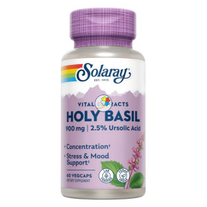 HOLLY BASIL 450Mg. 60 CAPSULAS SOLARAY