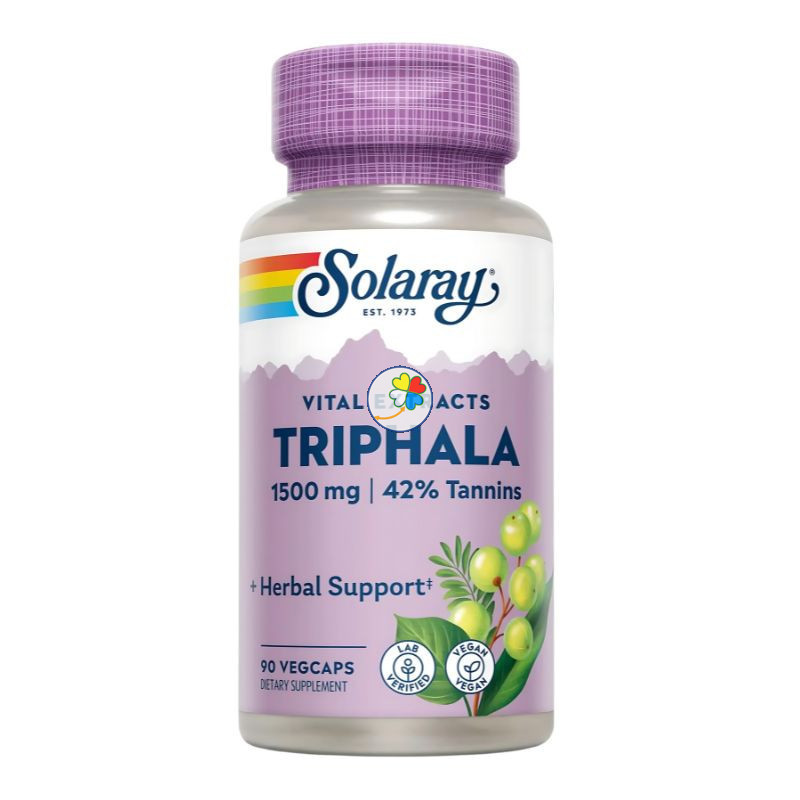 TRIPHALA 500Mg. 60 CAPSULAS SOLARAY