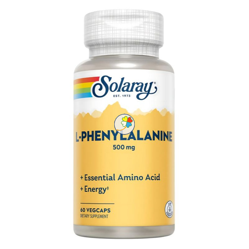 DL-PHENYLALANINE 500Mg. 60 CAPSULAS VEGETALES SOLARAY