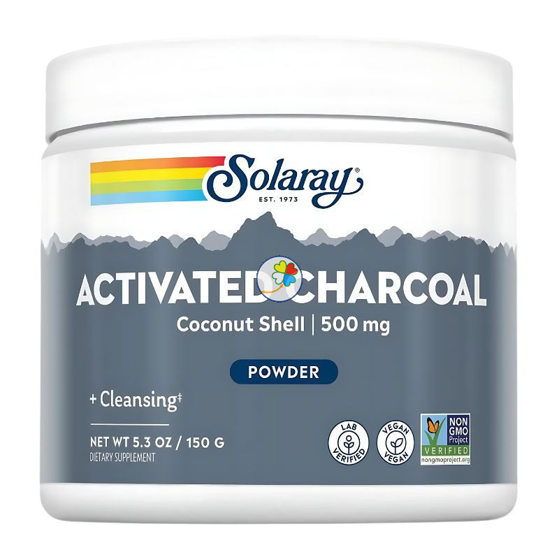 ACTIVATED COCONUT CHARCOAL (CARBON ACTIVO) 75Gr.