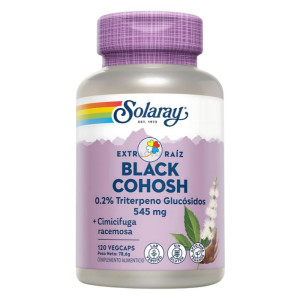 BLACK COHOSH (CIMICIFUGA) 120 CAPSULAS VEGETALES SOLARAY