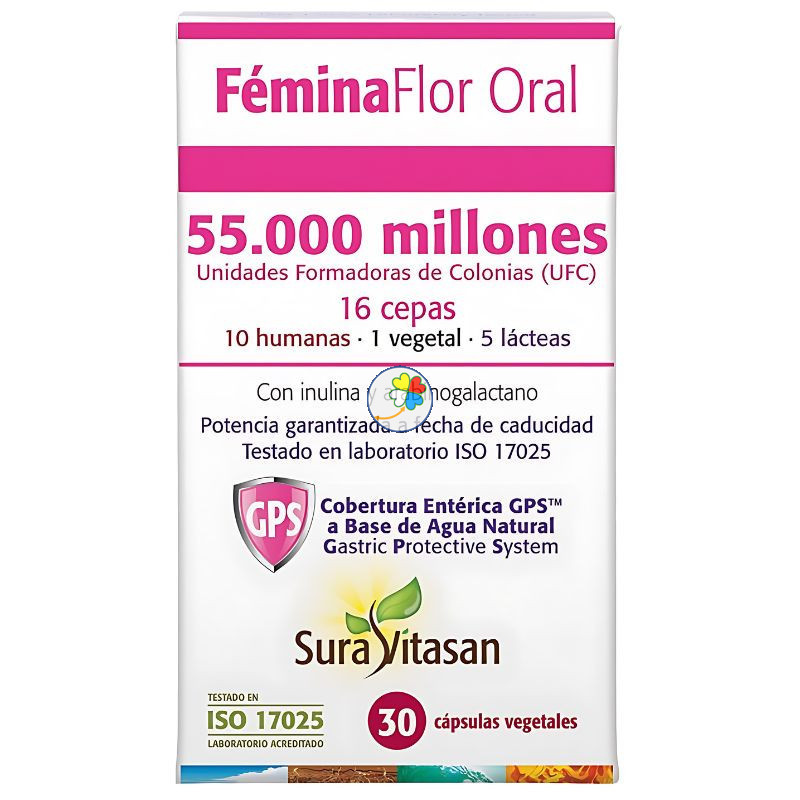 FEMINA FLOR ORAL 55.000 30 CAPSULAS SURA VITASAN