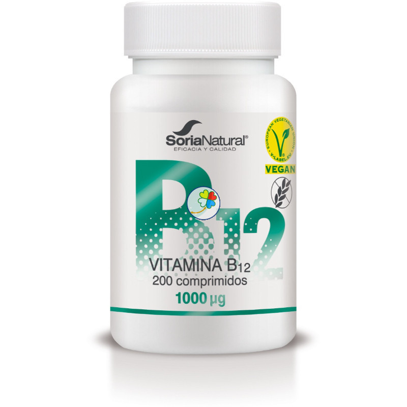 VITAMINA B12  250 mgrs. x 200  LIBERACION SOSTENIDA SORIA NATURAL