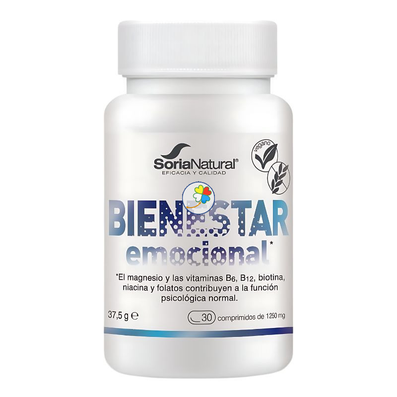 BIENESTAR EMOCIONAL 30 COMPRIMIDOS SORIA NATURAL