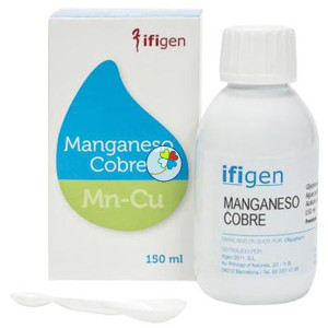 OLIGOELEMENTOS MANGANESO+COBRE 150Ml. IFIGEN