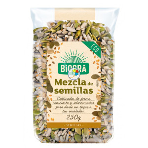 MEZCLA SEMILLAS DE ENSALADA 250GR BIOGRA