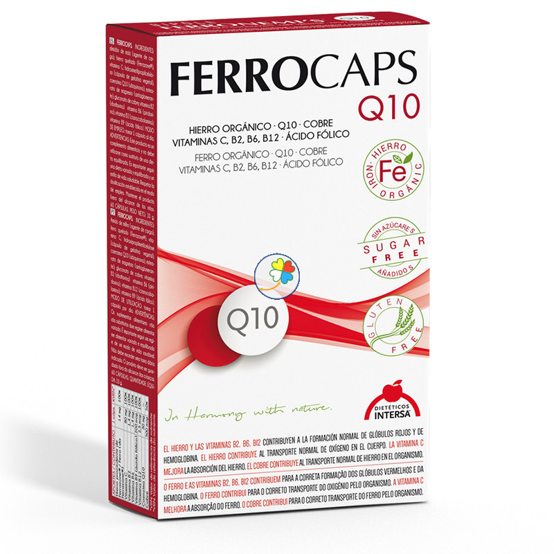 BIPOLE FERROCAPS 60 CAPSULAS INTERSA