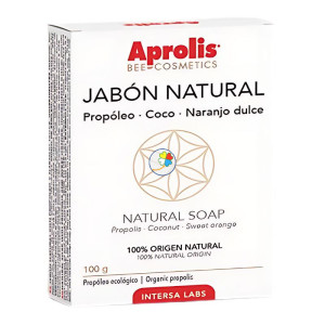 APROLIS JABÓN NATURAL PROPÓLEO-COCO-NARANJO DULCE 100 GR INTERSA