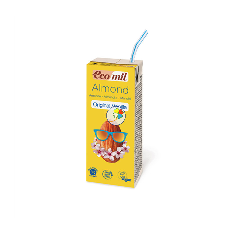 ECOMIL ALMENDRA VAINILLA 200Ml. NUTRIOPS