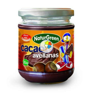 CREMA AVELLANAS CACAO 200Gr. NATURGREEN