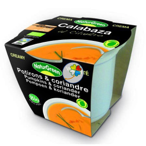 CREMA CALABAZA AL CILANTRO 310Gr. NATURGREEN