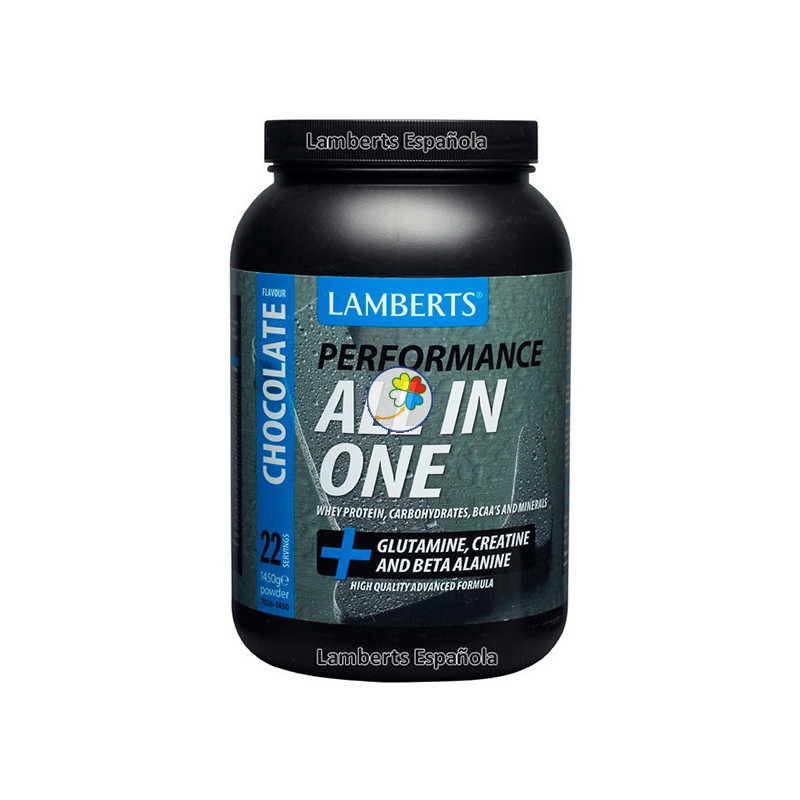 ALL IN ONE WHEY-CHOCOLATE 1.000Gr. LAMBERTS
