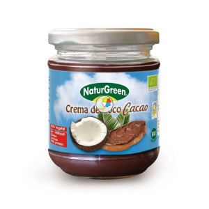 CREMA DE COCO CACAO 200Gr. NATURGREEN