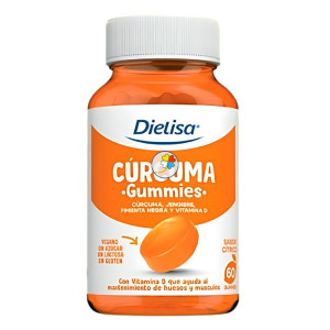 GUMMIES CÚRCUMA 60 GUMMIES DIETISA