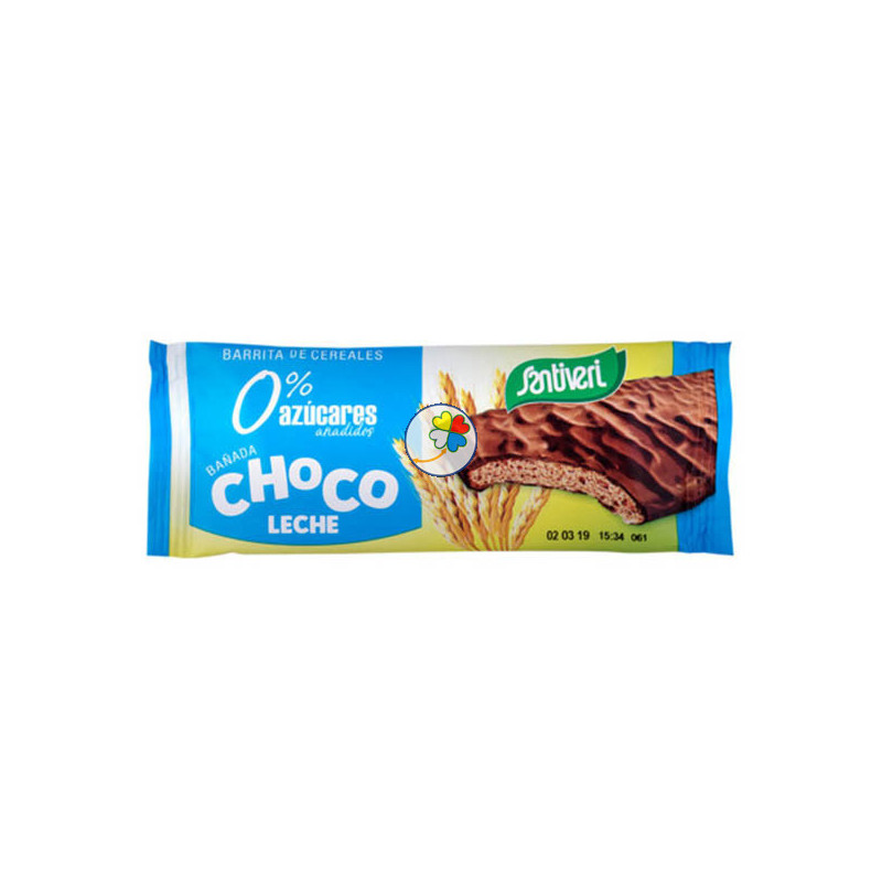 BARRITAS CEREAL CHOCOLECHE S/A 17Gr. SANTIVERI