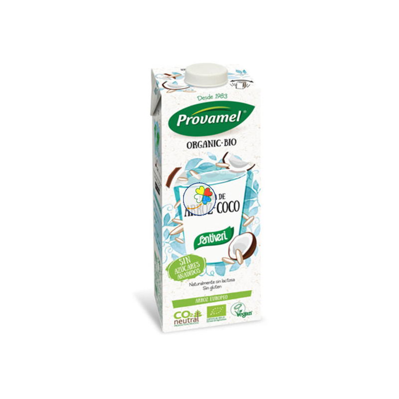 BEBIDA ARROZ CON COCO BIO 1Lt. SANTIVERI