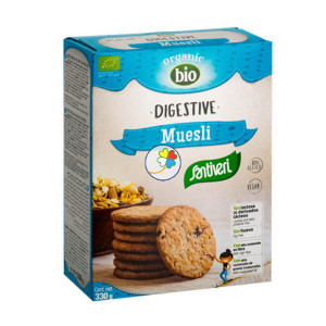 GALLETAS DIGESTIVE MUESLI BIO 330Gr. SANTIVERI