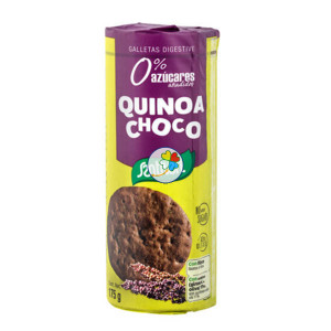 GALLETAS DIGESTIVE QUINOA CHOCO 175Gr. SANTIVERI