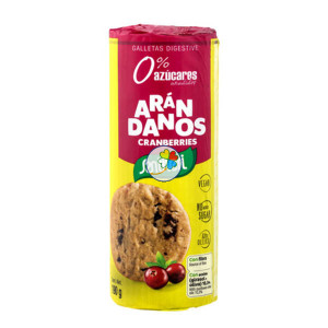 GALLETAS DIGESTIVE ARANDANOS 190Gr. SANTIVERI