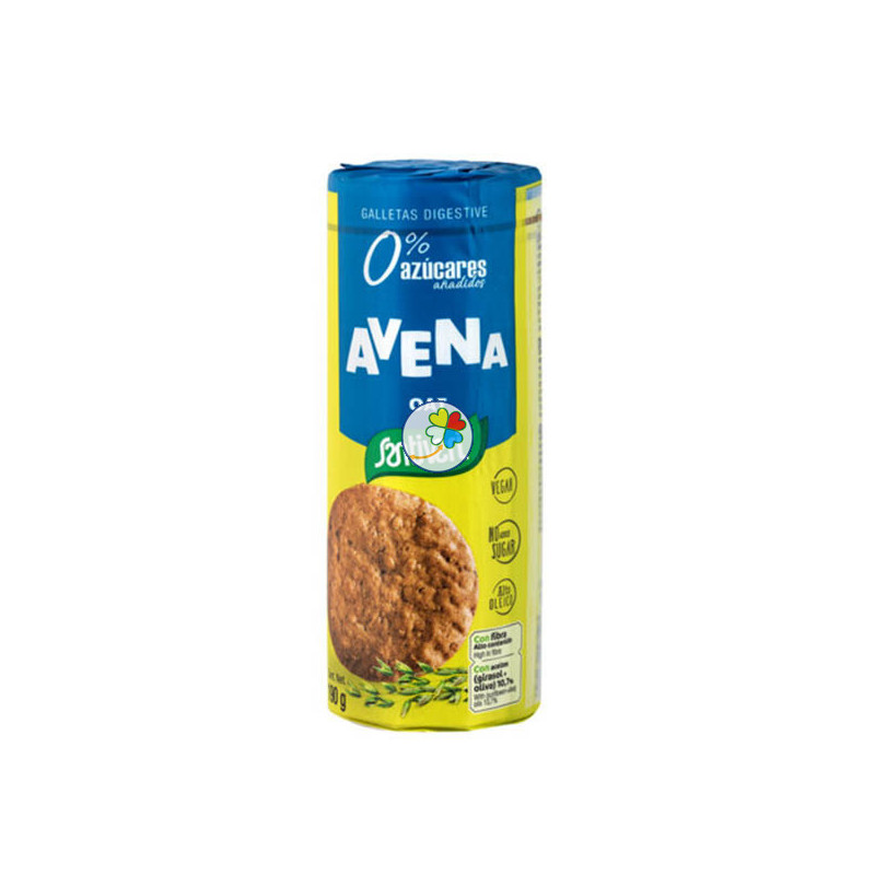 GALLETAS DIGESTIVE AVENA 190Gr. SANTIVERI