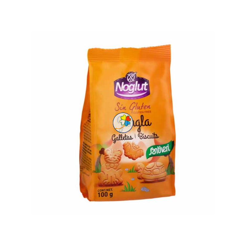 NOGLUT GALLETAS JUNGLA 100Gr. SANTIVERI