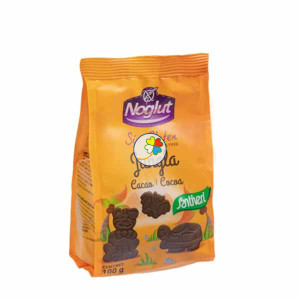 NOGLUT GALLETAS JUNGLA CACAO 100Gr. SANTIVERI