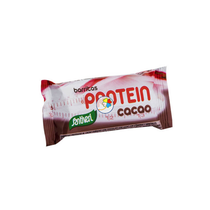 BARRITAS PROTEIN CACAO 35Gr. SANTIVERI