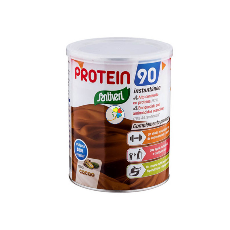 PROTEIN-90 INSTAN.CACAO PEQUEÑO 200Gr. SANTIVERI