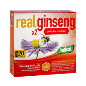 REALGINSENG x2 20 VIALES SANTIVERI